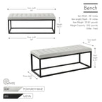 Banc d'appoint Marlena