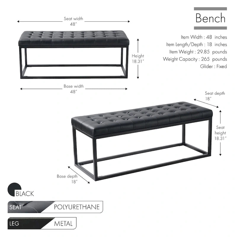 Banc d'appoint Marlena