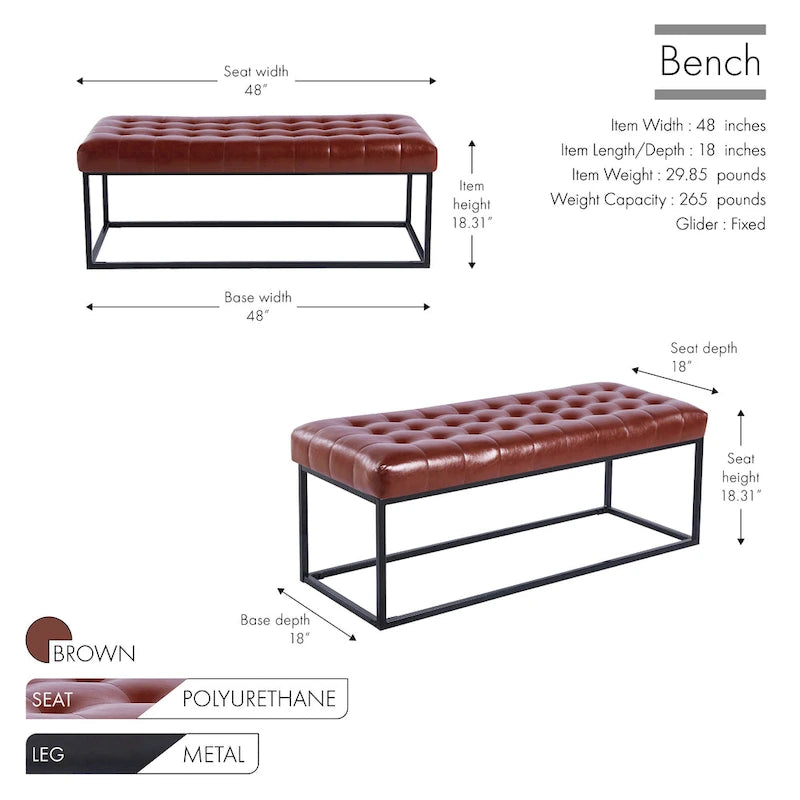 Banc d'appoint Marlena