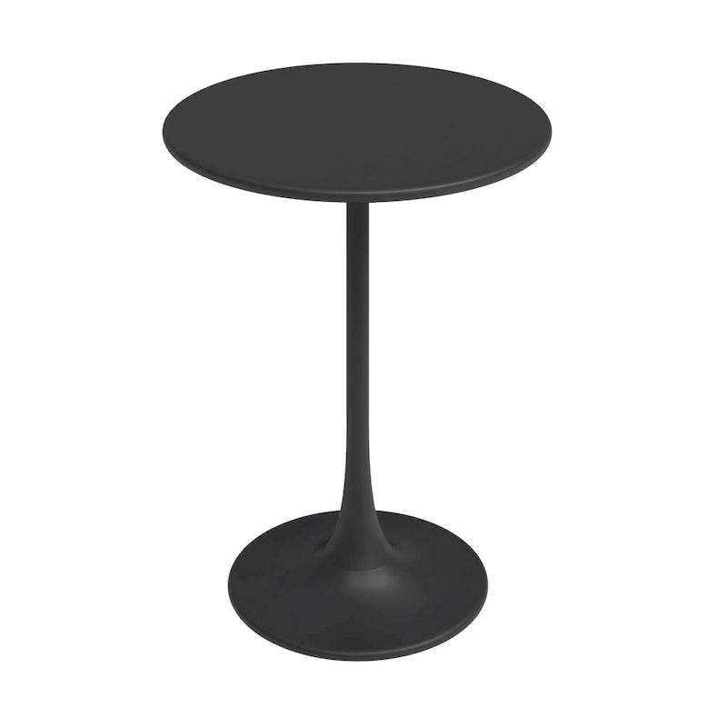 Table de bistro Kurv 24, hauteur comptoir, résistante aux intempéries, intérieur/extérieur