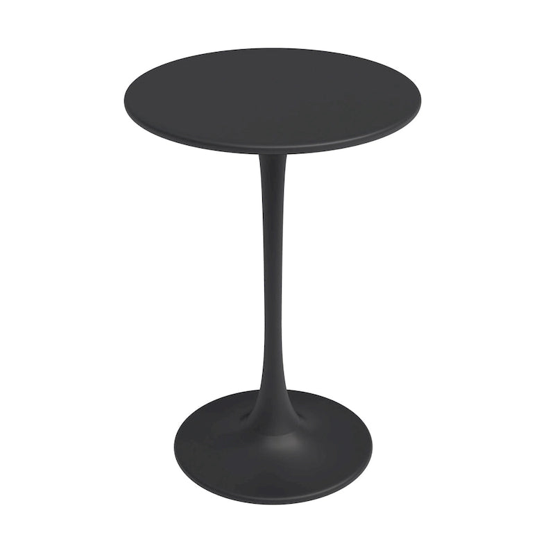 Table de bistro Kurv 24, hauteur comptoir, résistante aux intempéries, intérieur/extérieur