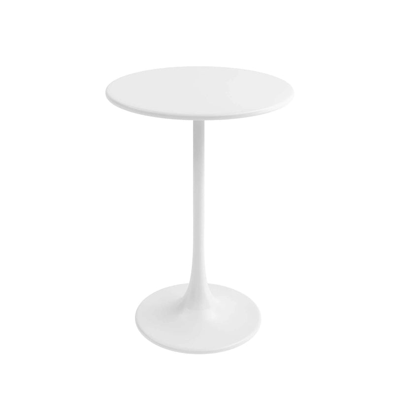 Table de bistro Kurv 24, hauteur comptoir, résistante aux intempéries, intérieur/extérieur