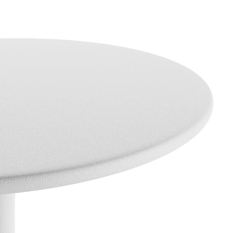 Table de bistro Kurv 24, hauteur comptoir, résistante aux intempéries, intérieur/extérieur