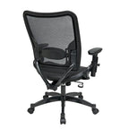 Chaise de bureau professionnelle avec accents bronze canon