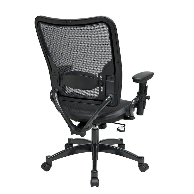 Chaise de bureau professionnelle avec accents bronze canon