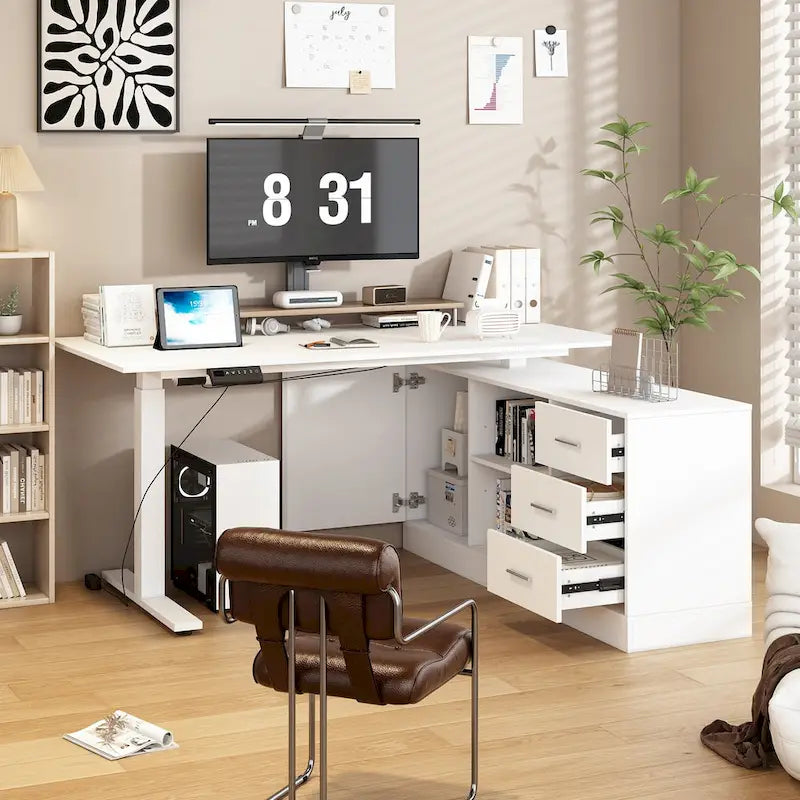 Espace de travail réglable en hauteur : bureau polyvalent pour le télétravail et au-delà
