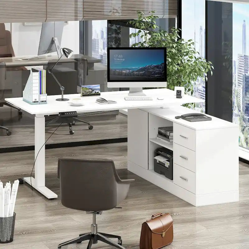 Espace de travail réglable en hauteur : bureau polyvalent pour le télétravail et au-delà