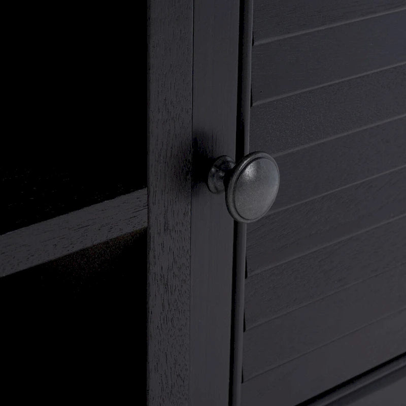Meuble TV 2 portes, 1 étagère - 47"L x 16"P x 20"H