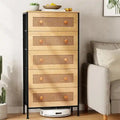 Commode en rotin - 30P x 59l x 116H cm