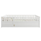 Lit de sol Montessori en bois pour enfant avec sommier à lattes