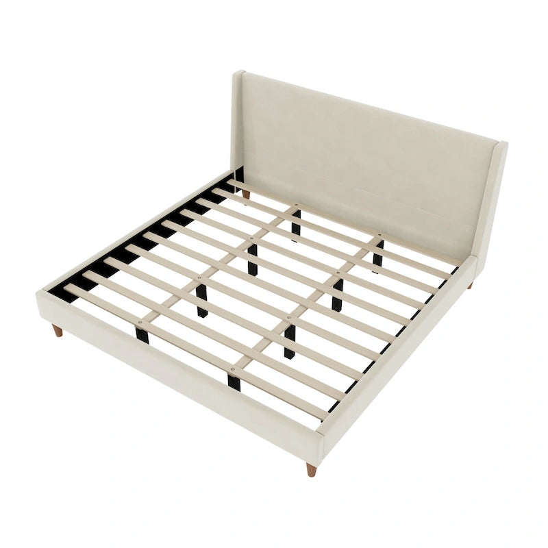 Lit plateforme en boucle moderne