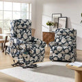 Lot de 2 fauteuils releveurs inclinables électriques Billy traditionnels avec massage, chaleur et appuie-tête manuel par