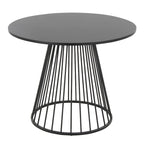 Table à manger ronde Canary Pugo avec base piédestal
