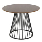 Table à manger ronde Canary Pugo avec base piédestal