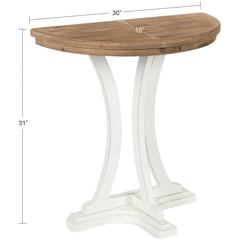 Console Linsley en bois - 30x15x31