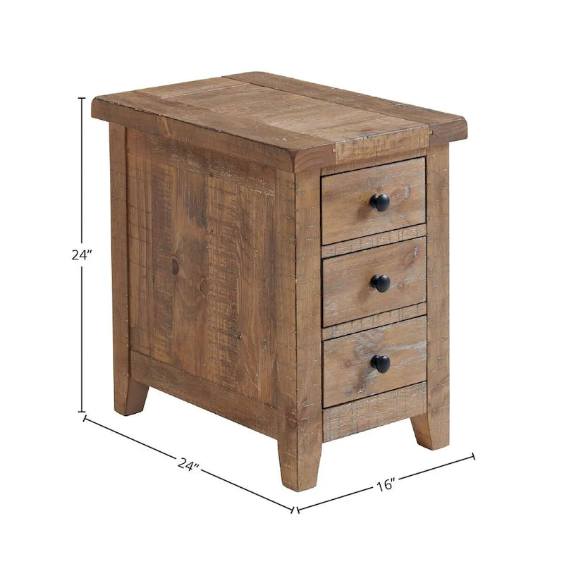 Table d'appoint, 40,6 cm L x 61 cm P