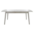 Table à manger extensible Margueritta - 180 cm L x 81 cm P x 74 cm H - 180Lx81Px74H