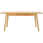 Table à manger extensible Margueritta - 180 cm L x 81 cm P x 74 cm H - 180Lx81Px74H