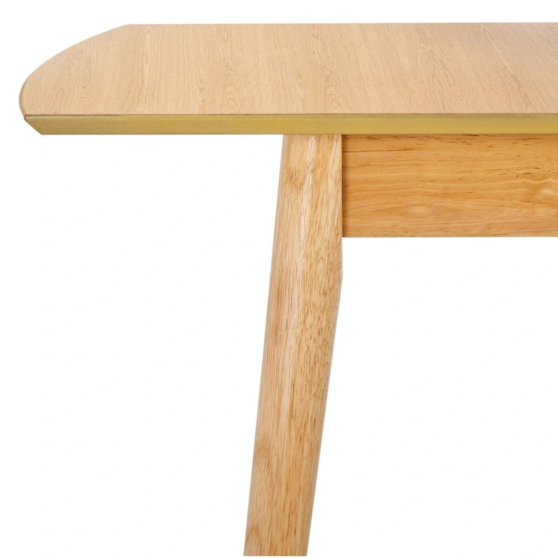 Table à manger extensible Margueritta - 180 cm L x 81 cm P x 74 cm H - 180Lx81Px74H