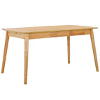 Table à manger extensible Margueritta - 180 cm L x 81 cm P x 74 cm H - 180Lx81Px74H