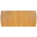 Table à manger extensible Margueritta - 180 cm L x 81 cm P x 74 cm H - 180Lx81Px74H