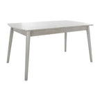 Table à manger extensible Margueritta - 180 cm L x 81 cm P x 74 cm H - 180Lx81Px74H
