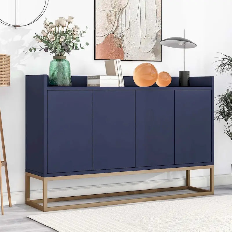 Bahut moderne Élégant meuble de rangement avec grand espace de rangement