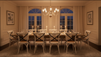 Dining Room Night - White
